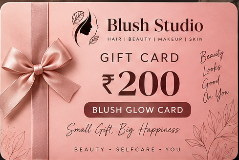 Blush Glow Card