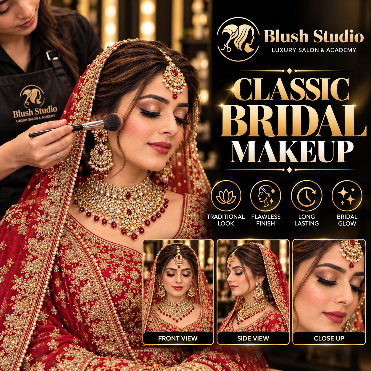 CLASSIC BRIDAL MAKEUP