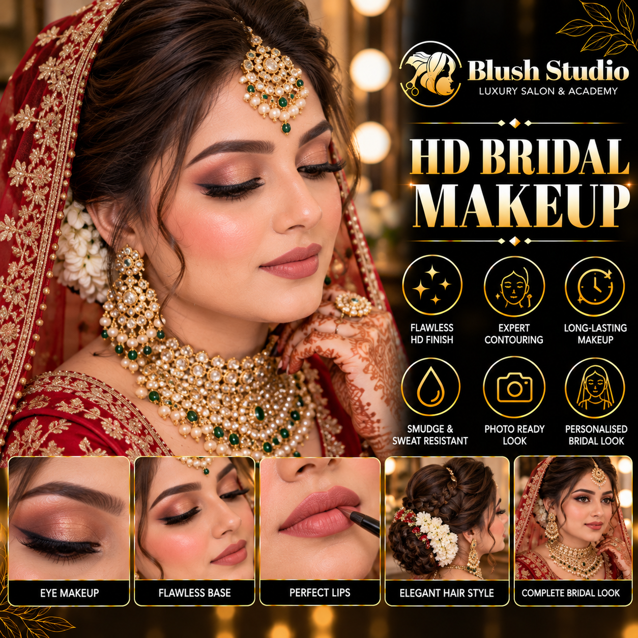 HD BRIDAL MAKEUP